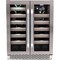 Whynter Seamless Stainless Steel Door Dual Zone Built-in Wine Refrigerator BWR-401DS - alternate 10